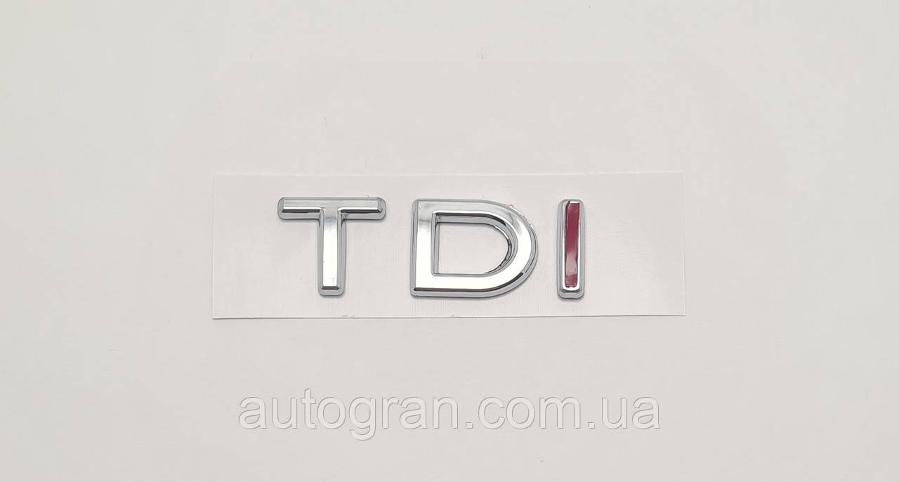 Емблема напис багажника VW TDI Passat B6 Jetta 2005-2010