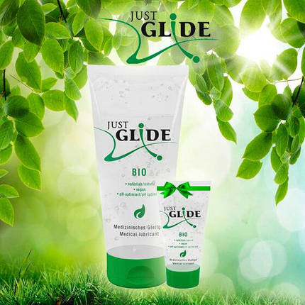 Набір лубрикантів Just Glide Bio, 200 мл + 20 мл у подарунок, фото 1