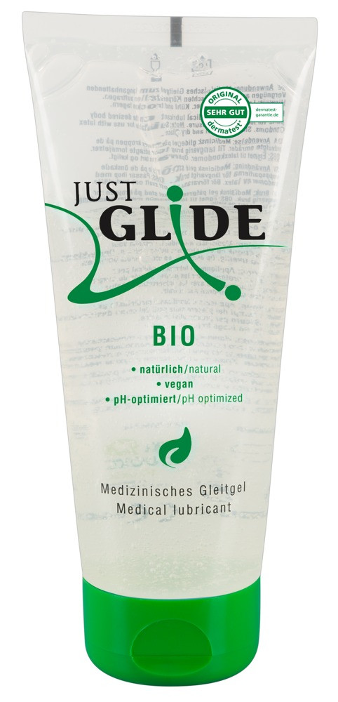 Лубрикант на водній основі Just Glide Bio, 200 мл
