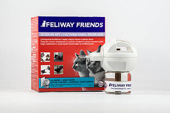 Дифузор з феромонами Ceva Feliway Friends для модуляції поведінки у котів 48 мл