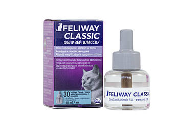 Ceva Feliway Classic Змінний флакон з феромонами для корекції поведінки у котів 48 мл