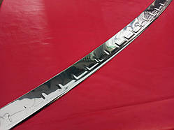 Накладка на задний бампер с загибом Renault / Dacia Dokker