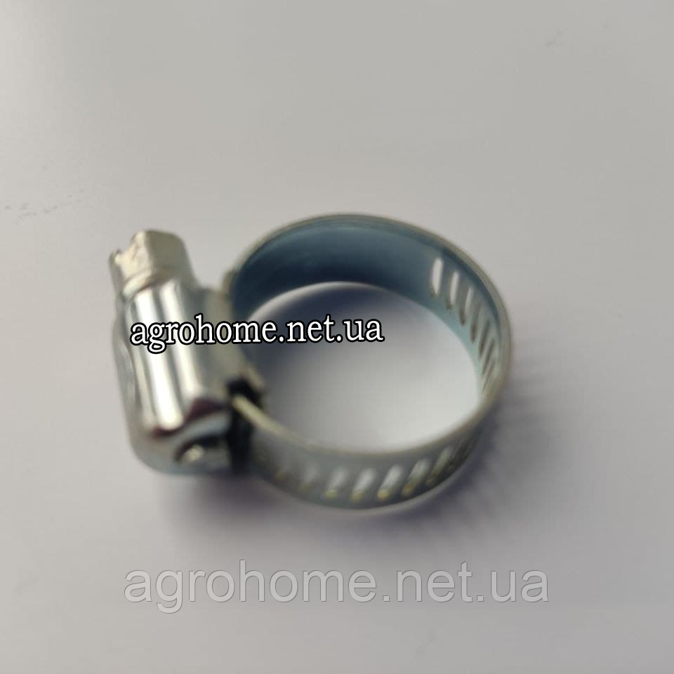 Хомут металічний 12-20мм. (тип W1), фото 1