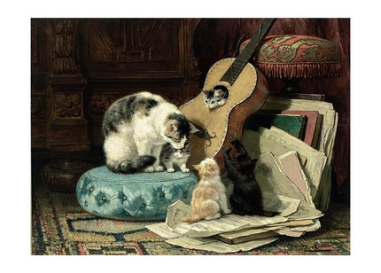 Листівка The Guitar Lesson, фото 1