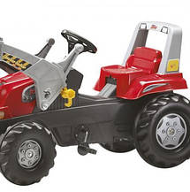 Трактор педальний із причепом і ковшем Junior Rolly Toys 811397, фото 2