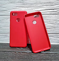 Матовий чохол Goospery Google Pixel 3a XL червоний тонкий силіконовий