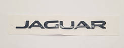 Емблема напис багажника Jaguar чорний