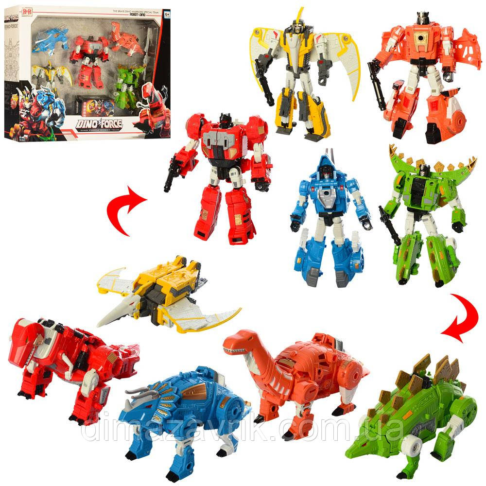 Диноботи трансформери Dinobots 5 в 1 H8012-7, фото 1