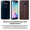 Чохол книжка з натуральної шкіри магнітний протиударний для Samsung S6 EDGE G925 "BOTTEGA", фото 3