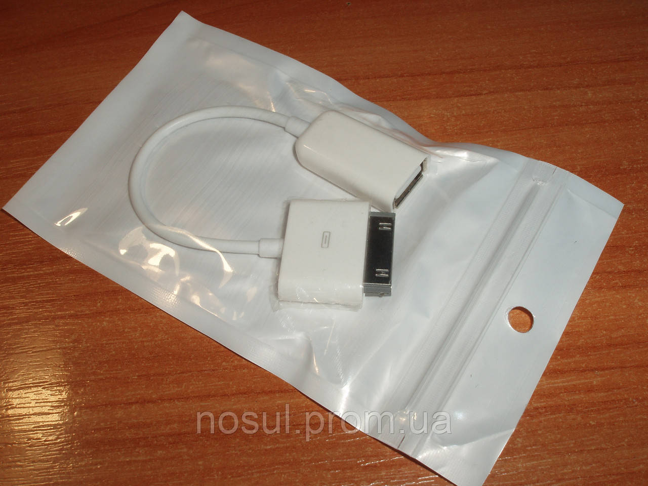 IPad 1G 2G 3G iPhone iPod 30 pin - USB переходник для подключения флешки адаптер iFile OTG Host Connect kit - фото 1 - id-p238186308