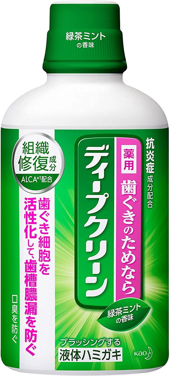 Kao Deep Clean Medicinal Liquid Toothpaste Рідка зубна паста запобігає піореї, усуває запах, 350 мл, фото 1
