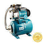 Станція 1.1 кВт Hmax 50 м Qmax 60 л/хв (самовсмоктувальний насос неірж) 24 л Україна AQUATICA JETSa100A5/UA