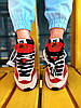 Жіночі кросівки Nike Sacai x Vapor Waffle Baige/Red ALL06417, фото 3