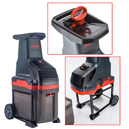 Електричний подрібнювач гілок 2,8кВт 40мм 50мл AL-KO Comfort LH 2810 (113873), фото 1