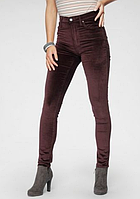 Темнобордовые женские джинсы с высокой посадкой LEVIS 721 W28 L28 премиум серия Наш размер 46/48