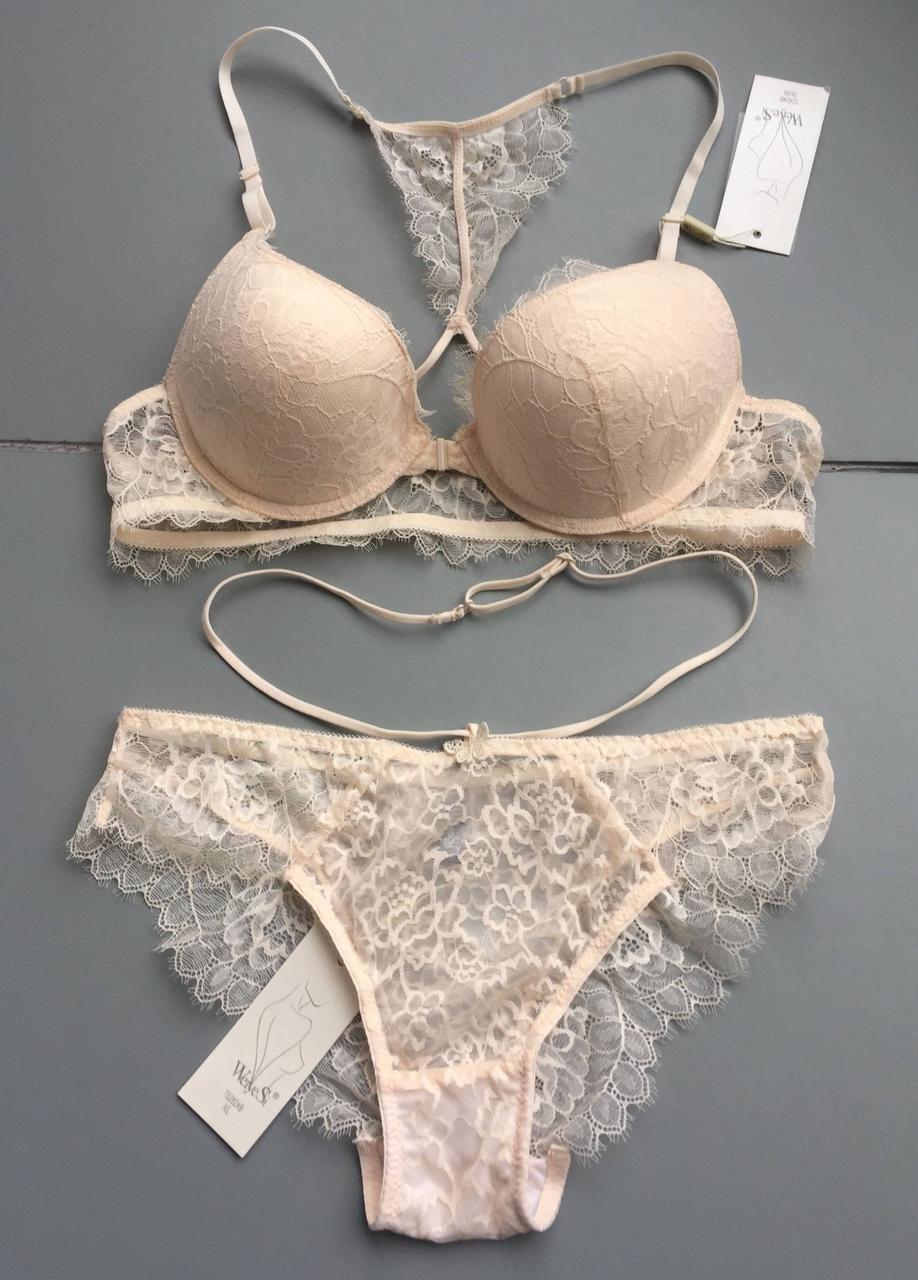 Weiyesi комплект жіночої білизни В чашка