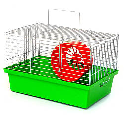 Клітка для гризунів "ХОМ’ЯК", цинк, 33х23х22 см