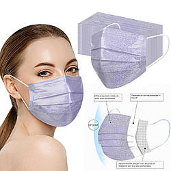 Захисна маска блискуча