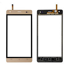 Сенсор (тачскрин) Cubot Echo золотой