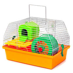 Клітка для гризунів "Вілла люкс 1", цинк, 33,5х22,5х22,7 см