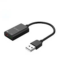 ORICO SKT2 зовнішня USB звукова карта для ноутбука або Пк довжина 10 см