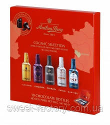 Шоколадні пляшечки Anthon Berg Cognac Selection 10s 155 g
