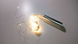 Гірлянда світлодіодна жовта (LED), 5 м, USB (Гірлянда Нитка, роса, мікронитка), фото 6