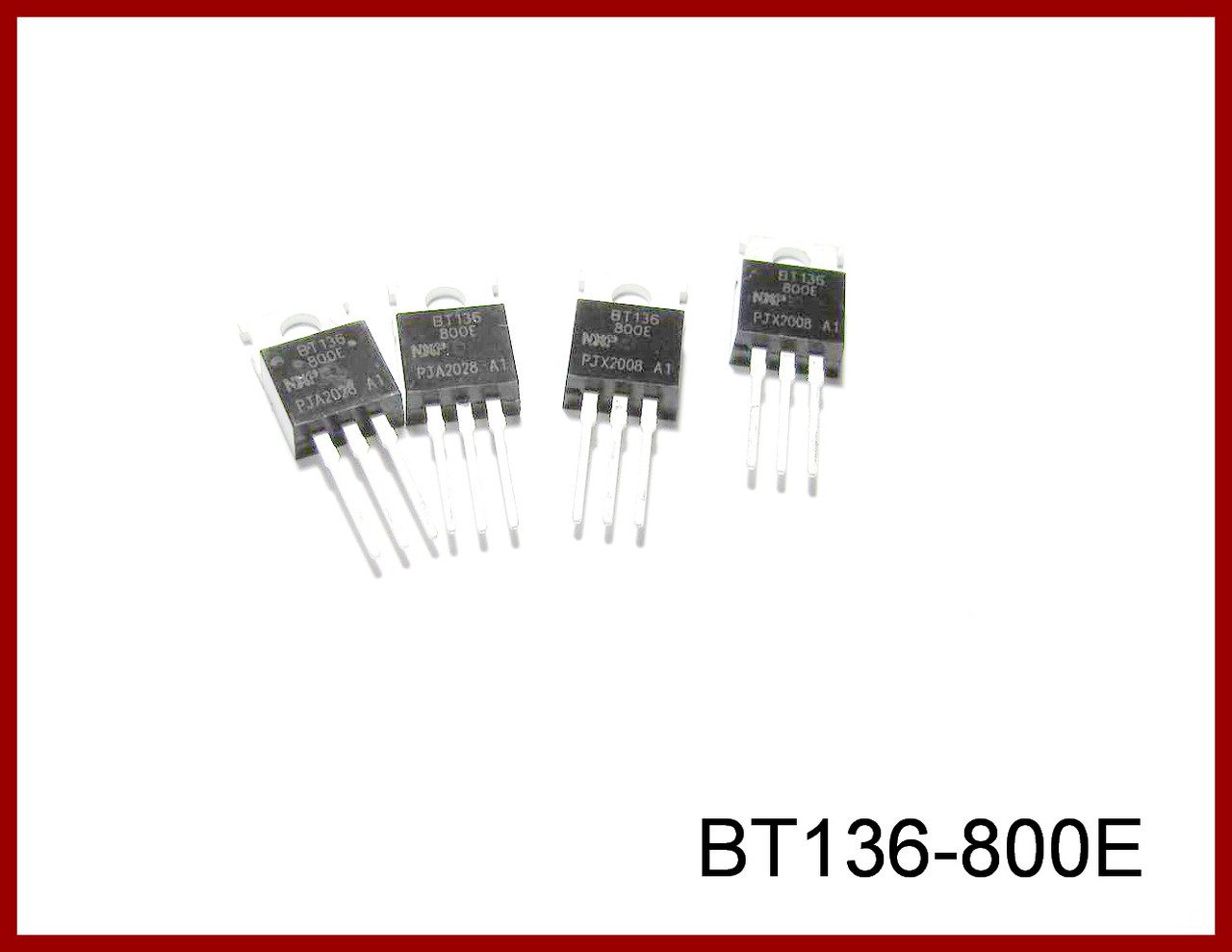 BT136-800E, симистор, 4А, 600В.