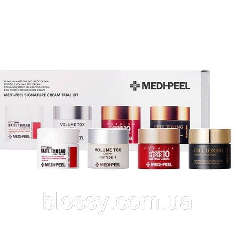 Набор омолаживающих кремов Medi-Peel Signature Cream Trial Kit 40 g - фото 1 - id-p1518782219