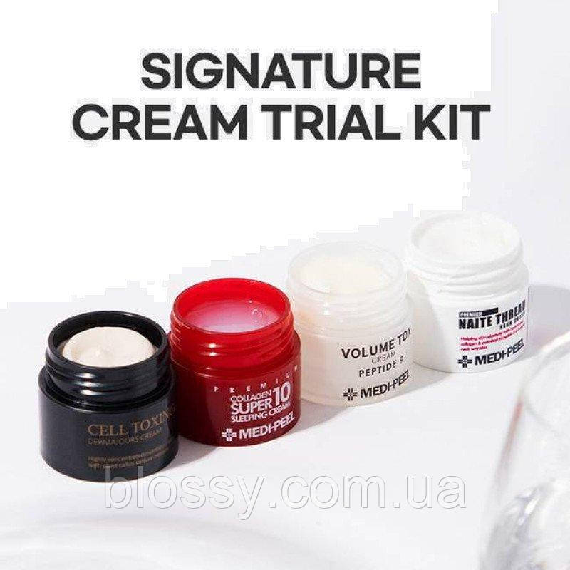 Набор омолаживающих кремов Medi-Peel Signature Cream Trial Kit 40 g - фото 3 - id-p1518782219