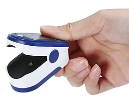 Пульсоксиметр для вимірювання сатурації і пульсу, червона індикація