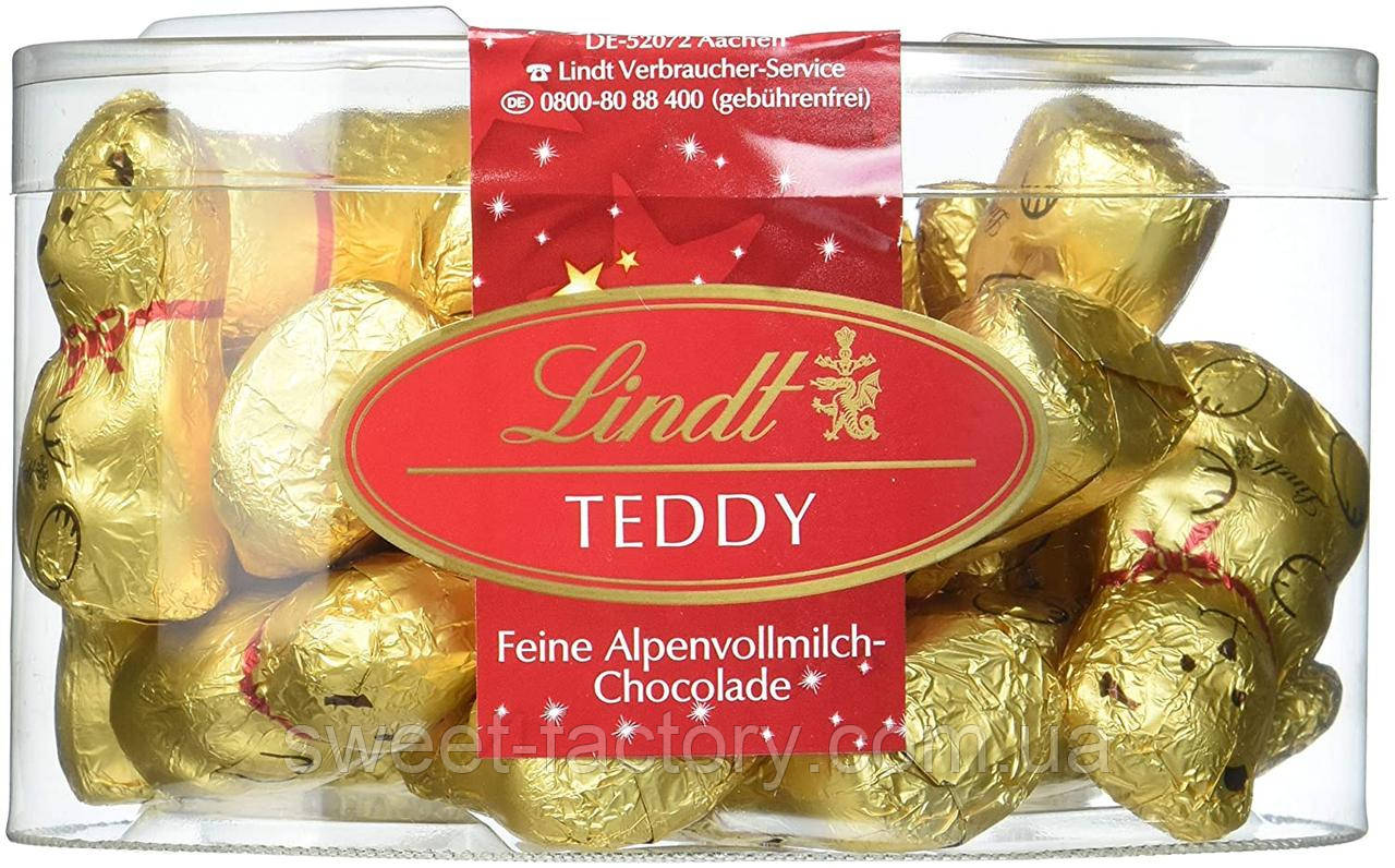Шоколадні фігурки Lindt Mini Teddy 200 g