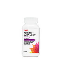 GNC, Womens Mega One Daily (60 таб=60 дн), женские витамины