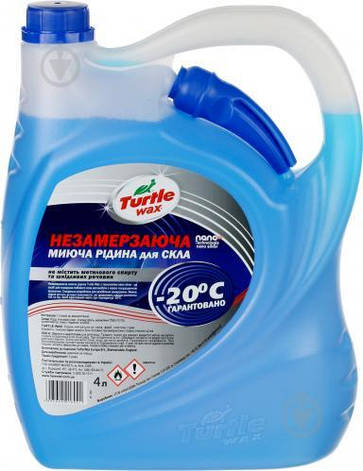 Омивач авто скла зимовий Turtle Wax — 20 oC 1 л, фото 1
