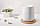 Портативний ароматизатор повітря безшумний зволожувач Aroma Diffuser 120 мл Білий, фото 8
