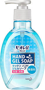 Kao Biore U Kitchen Hand Gel Soap skin with purifying technology Кухонне мило для рук, без запаху , 250 мл