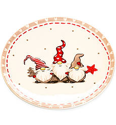 Новорічні тарілки "Гноми", Польща