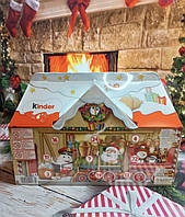 Кіндер Адвент-календарь 3D домік адвент календар Advent calendar шоколадный дом Kinder сладкий подарок 234грам
