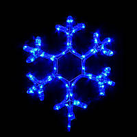 Гирлянда внешняя DELUX MOTIF Snowflake 0,4м 12 flash синий IP 44 EN
