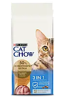 Purina Cat Chow 3 в 1 Пуріна Кет чау дорослих котів, 15 кг.