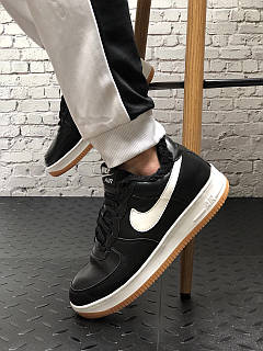 Nike air force 1 black white gum outlet