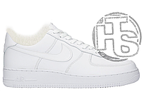 Мужские кроссовки Nike Air Force 1 Low White 07 (с мехом) CW2288-111