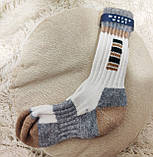 Натуральні трекінгові шкарпетки носки з тонкої м'якої вовни мериноса теплі Merino Wool чоловічі жіночі вовняні, фото 3