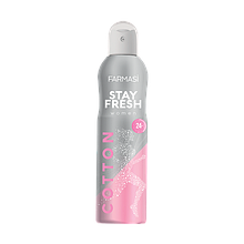 Жіночий дезодорант Stay Fresh Cotton 150 мл Farmasi