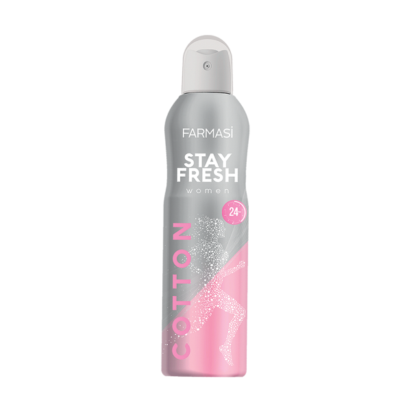 Жіночий дезодорант Stay Fresh Cotton 150 мл Farmasi