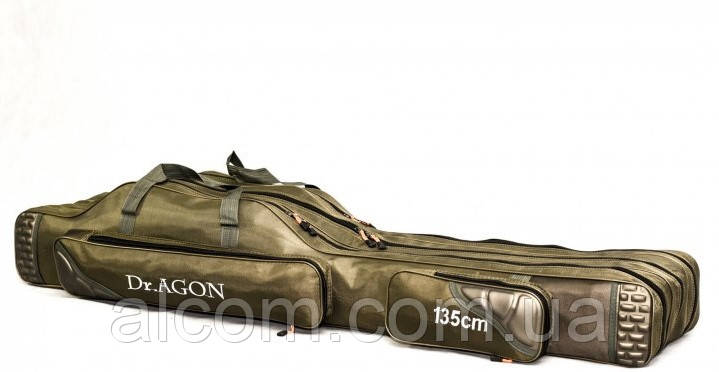 Рибальський чохол під спінінги 135 см 3 секції Dr.Agon