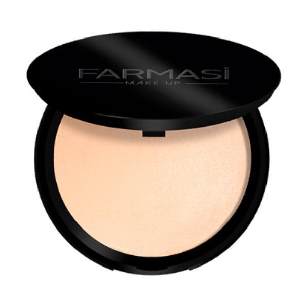 Уцінка! Термін 01/24. Запечена порцелянова пудра Terracotta 01 Світлий, 10 г Make Up Farmasi