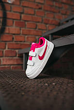Дитячі кросівки Nike Capri White Pink K0020, фото 6