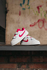 Дитячі кросівки Nike Capri White Pink K0020, фото 3