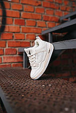 Дитячі кросівки Nike Jordan 4 Off-White Beige K0010, фото 5